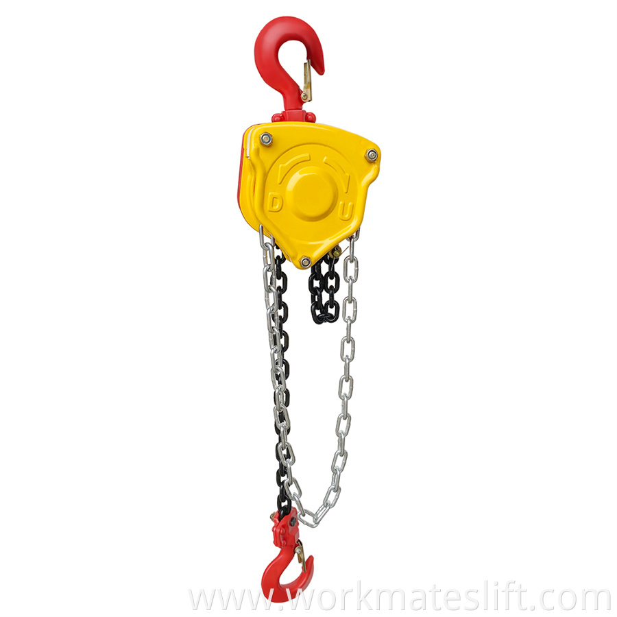 Safe Construction Chain Hoists